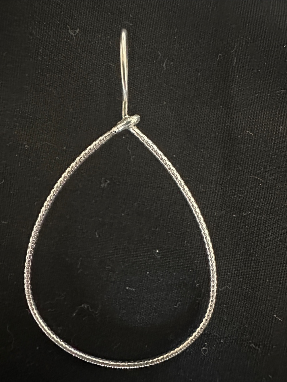 Silpada 925 Sterling Silver Teardrop Earrings - Picture 4 of 4